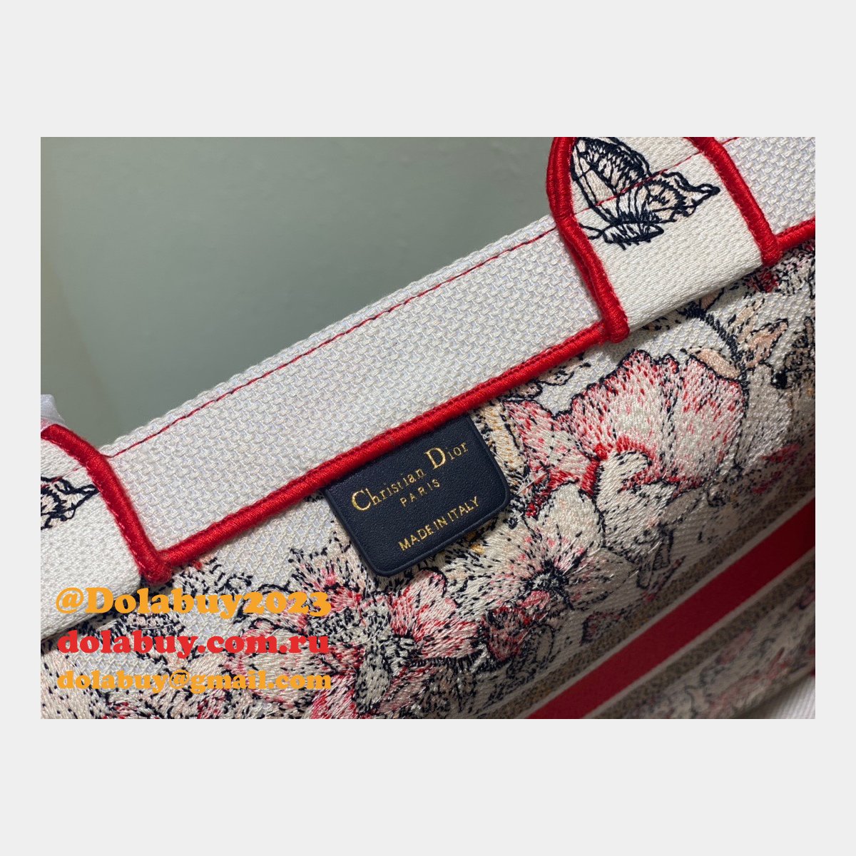 Best Replica Handbag 2022 Dior Designer Book Totes Red for Cheap