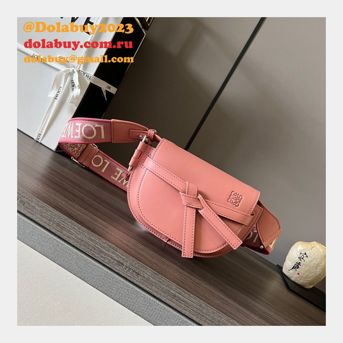 Top Quality LOEWE GATE DUAL Best Fake BAG MINI