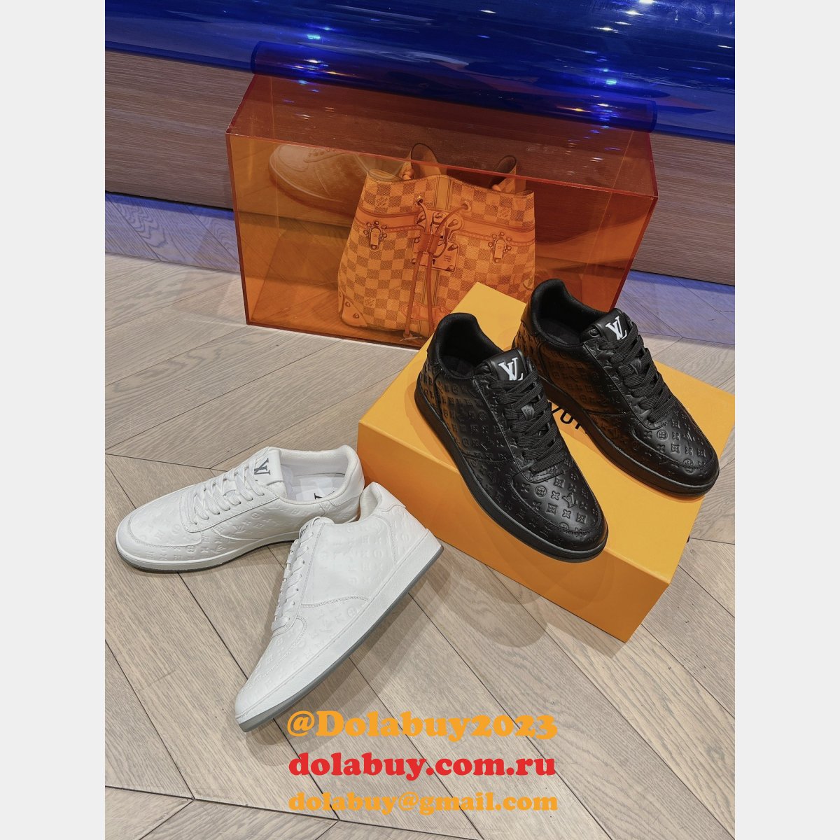 Best Luxury Rivoli Sneaker INSPIRED LOUIS VUITTON