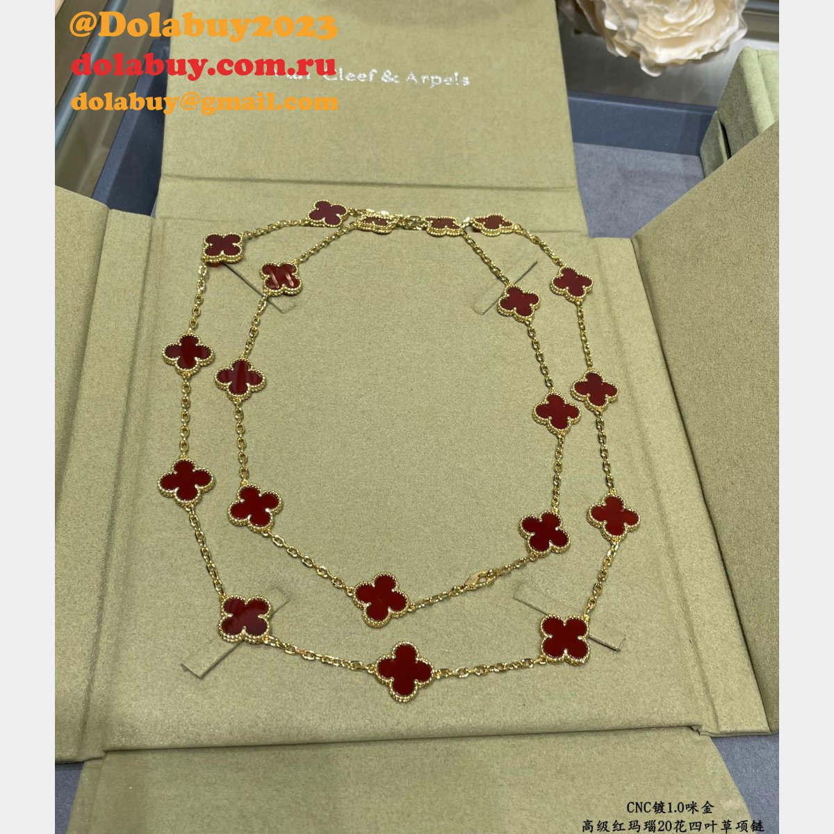 Wholesale VCA CLEEF AND ARPELS long NECKLACE