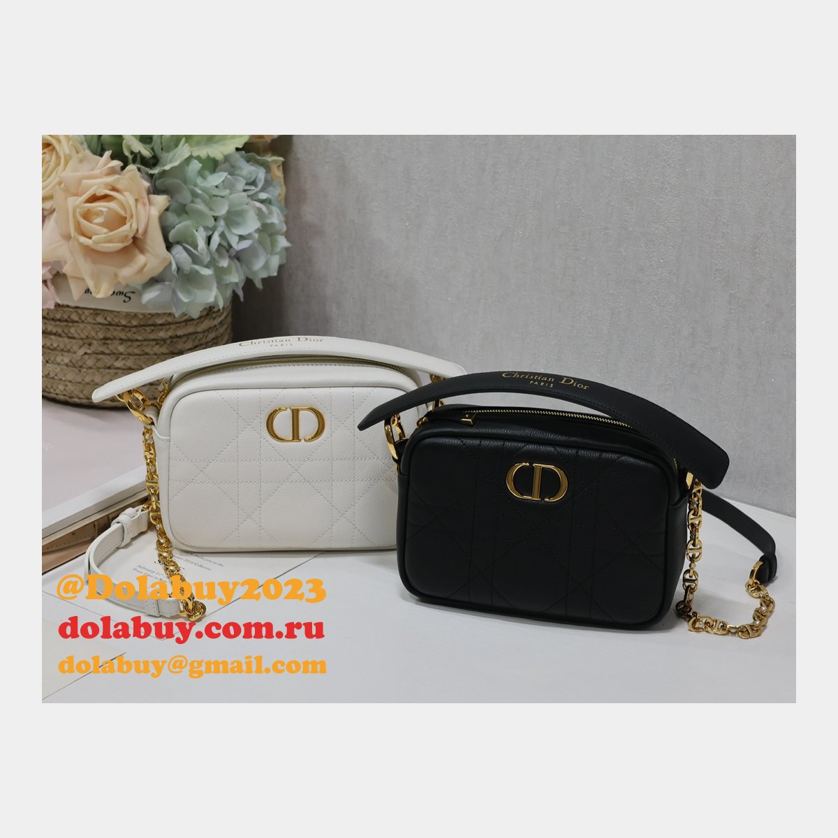 Top Quality 1:1 Mirror Dior Caro camera bag 3352