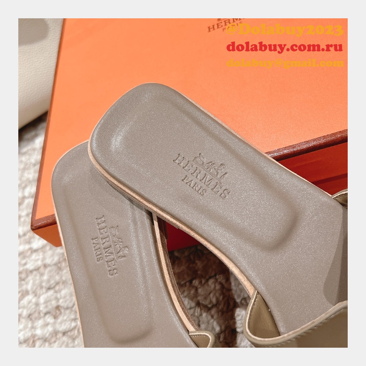 Top Quality hermes Oran sandal 2024