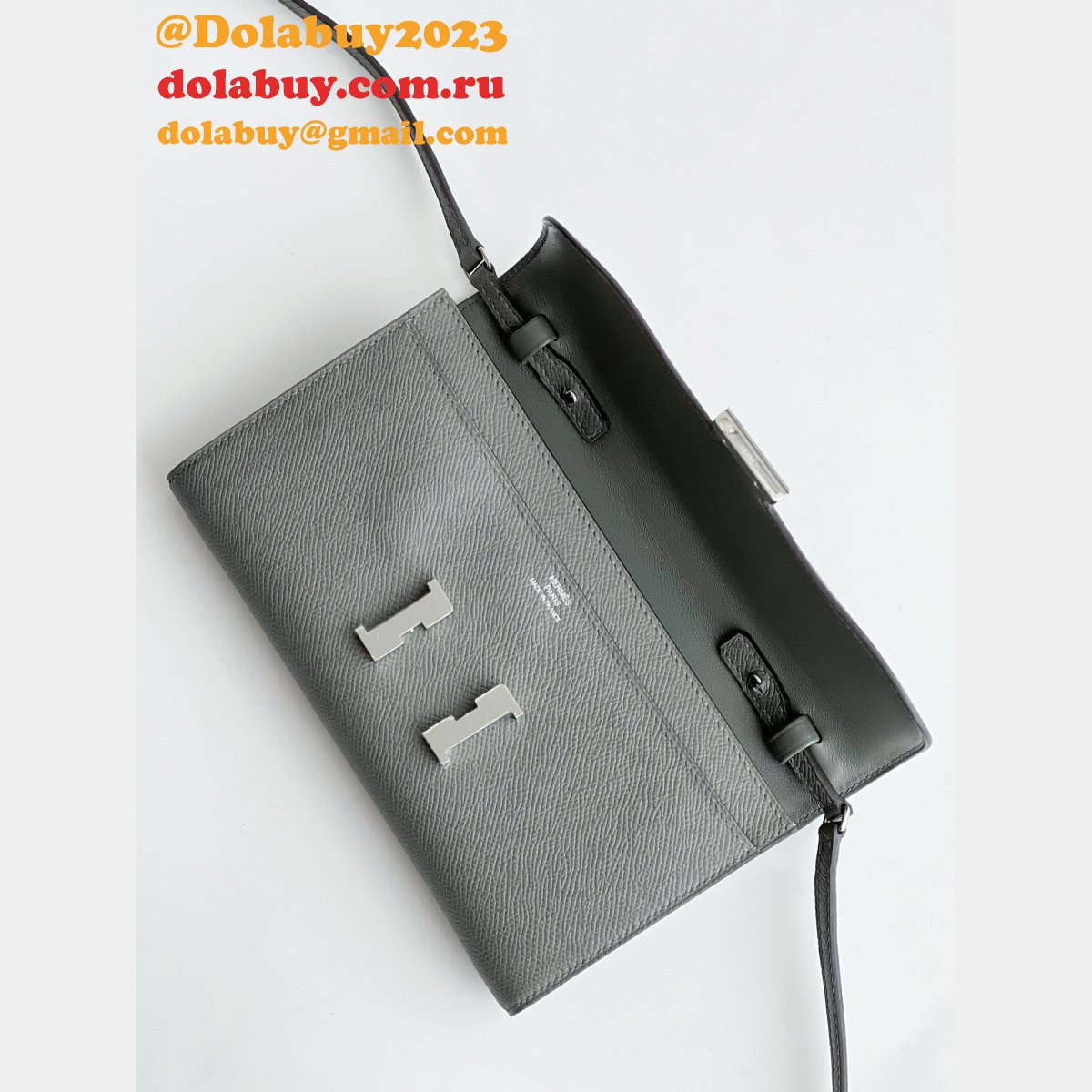 7 Star hermes constance to go clutch bag