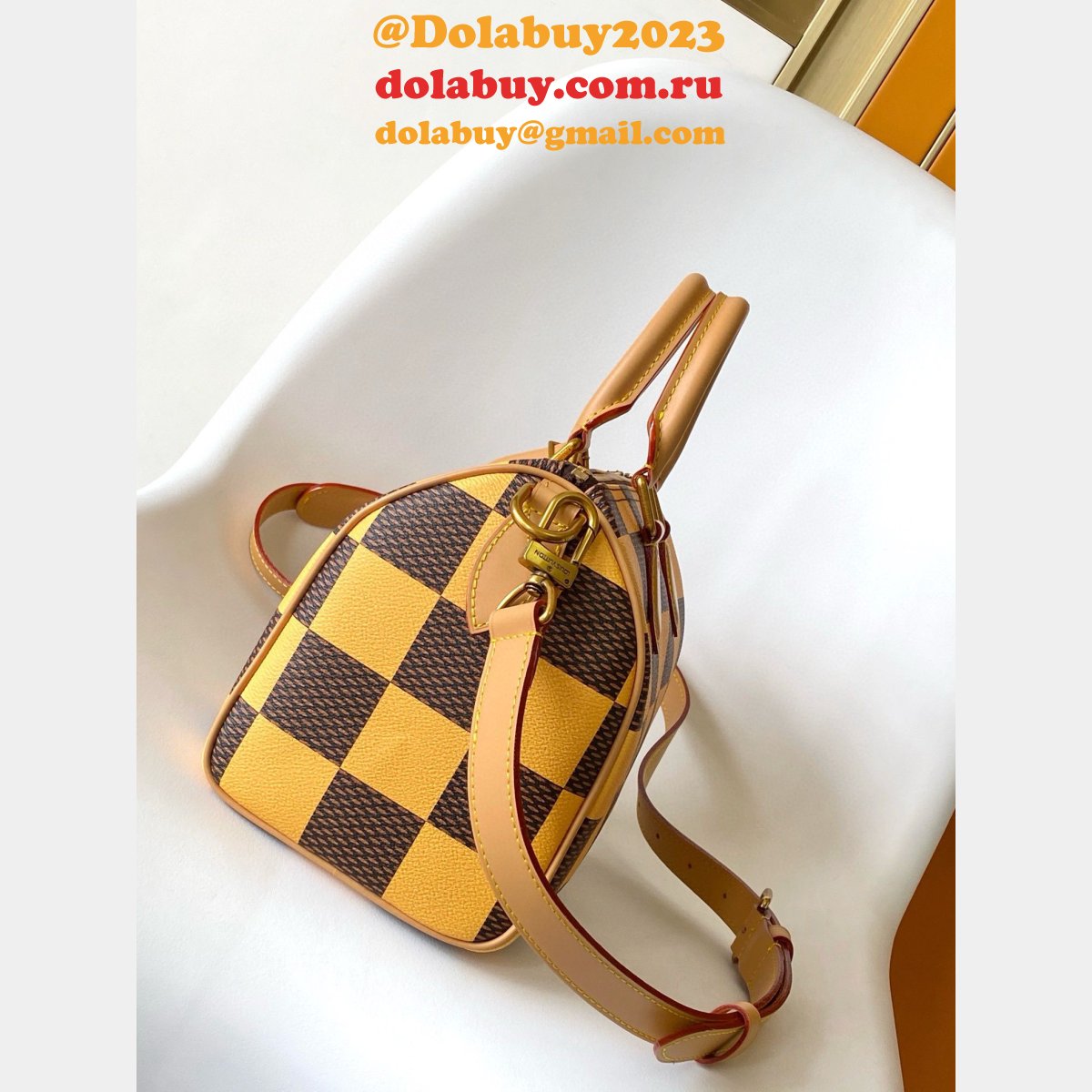 Louis Vuitton Speedy Bandouliere Damier Pop 25CM