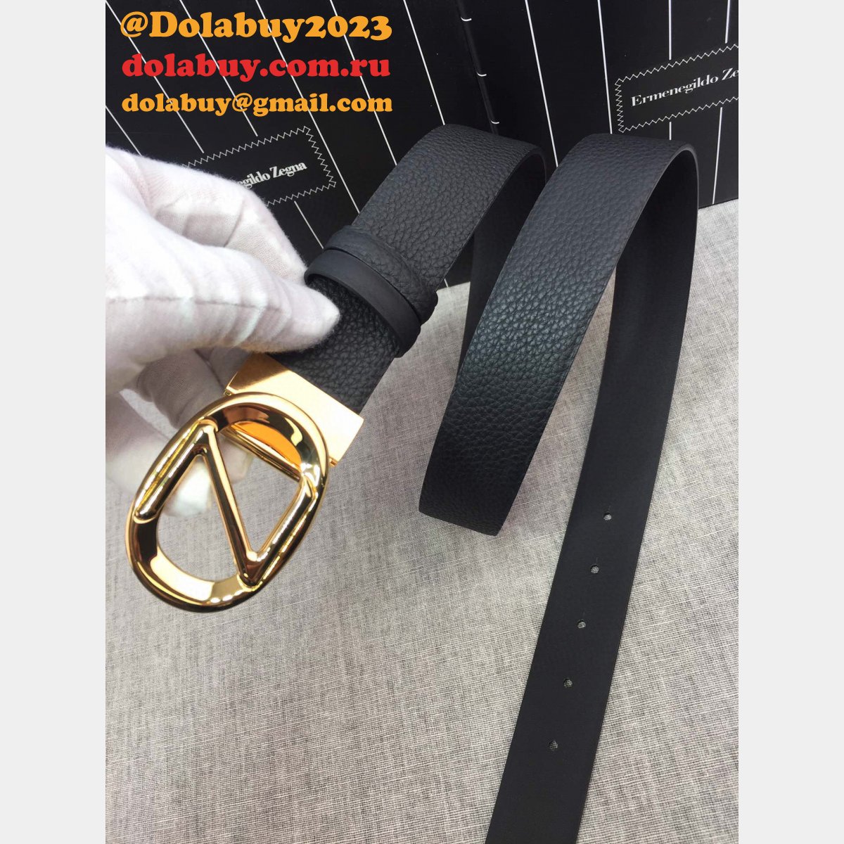 cheap G*u*i 35mm ermenegildo zegna belts for men