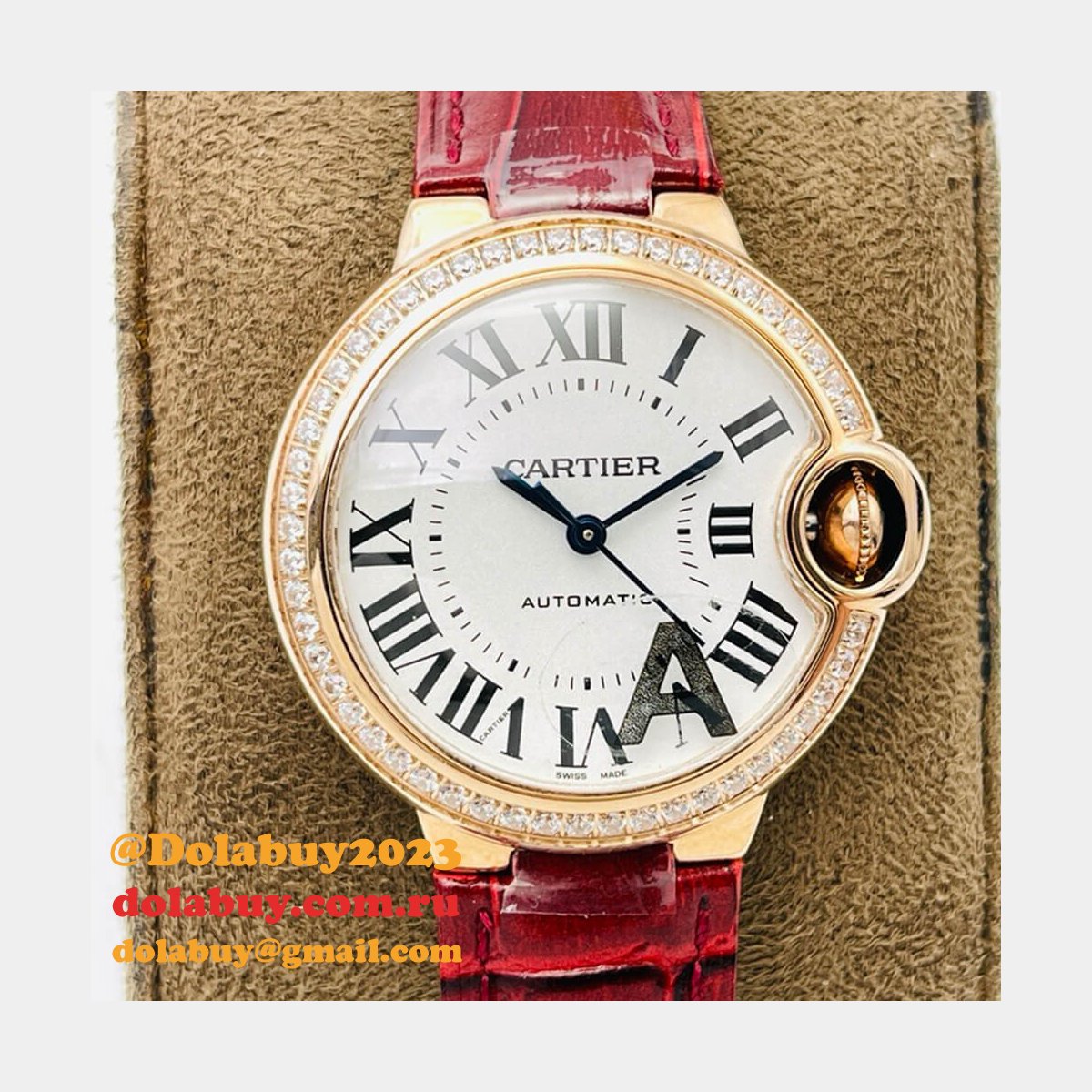 Cartier 33mm Ballon Bleu de Cartier watch