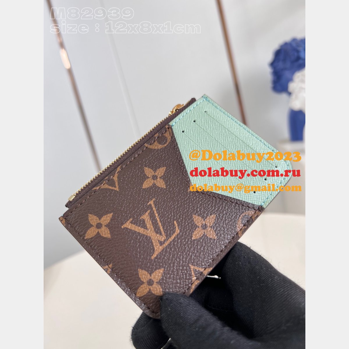 Romy Card Holder Green M82939 Knockoff Louis Vuitton Bag
