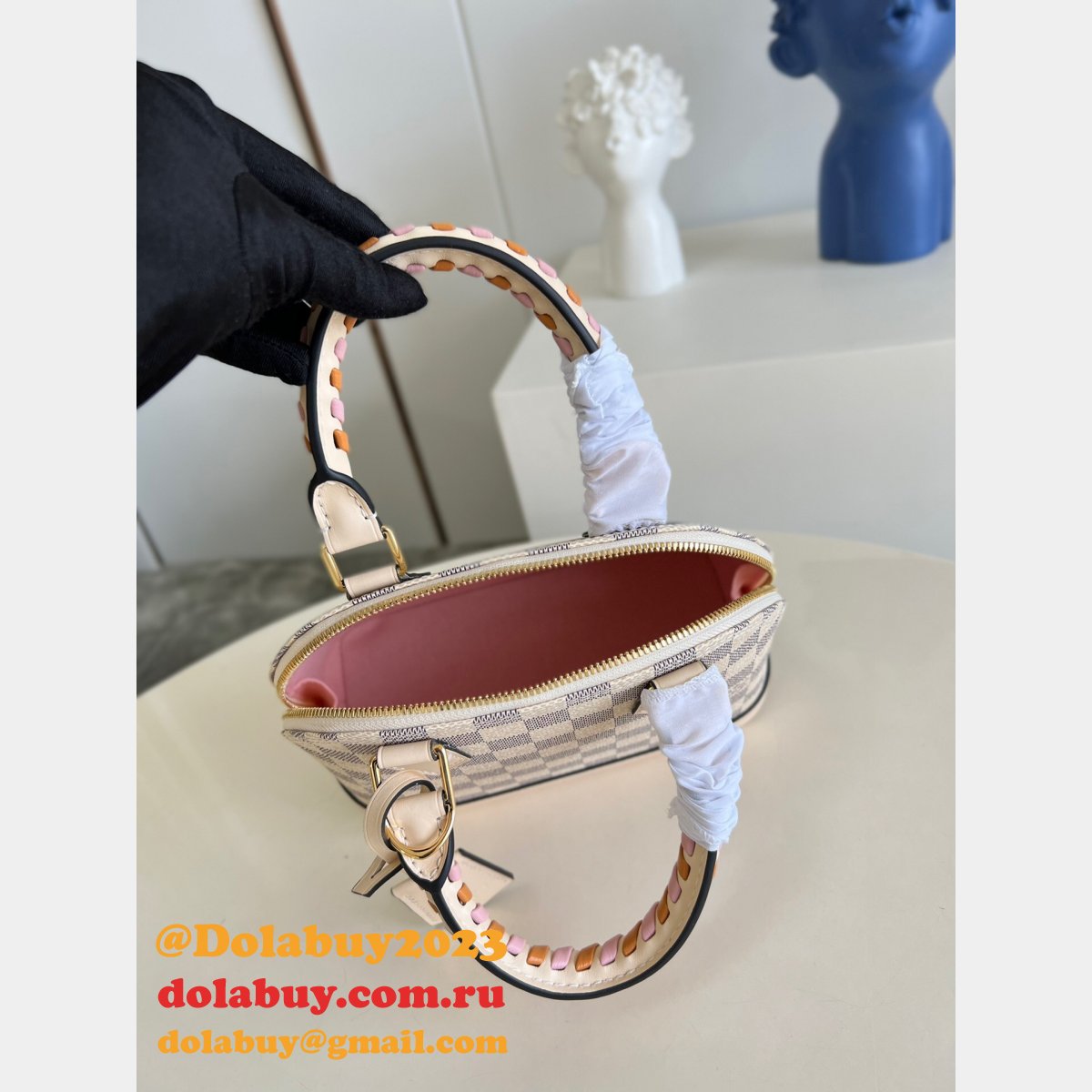 How to Buy Louis Vuitton Replcia M41221 Alma BB Bag