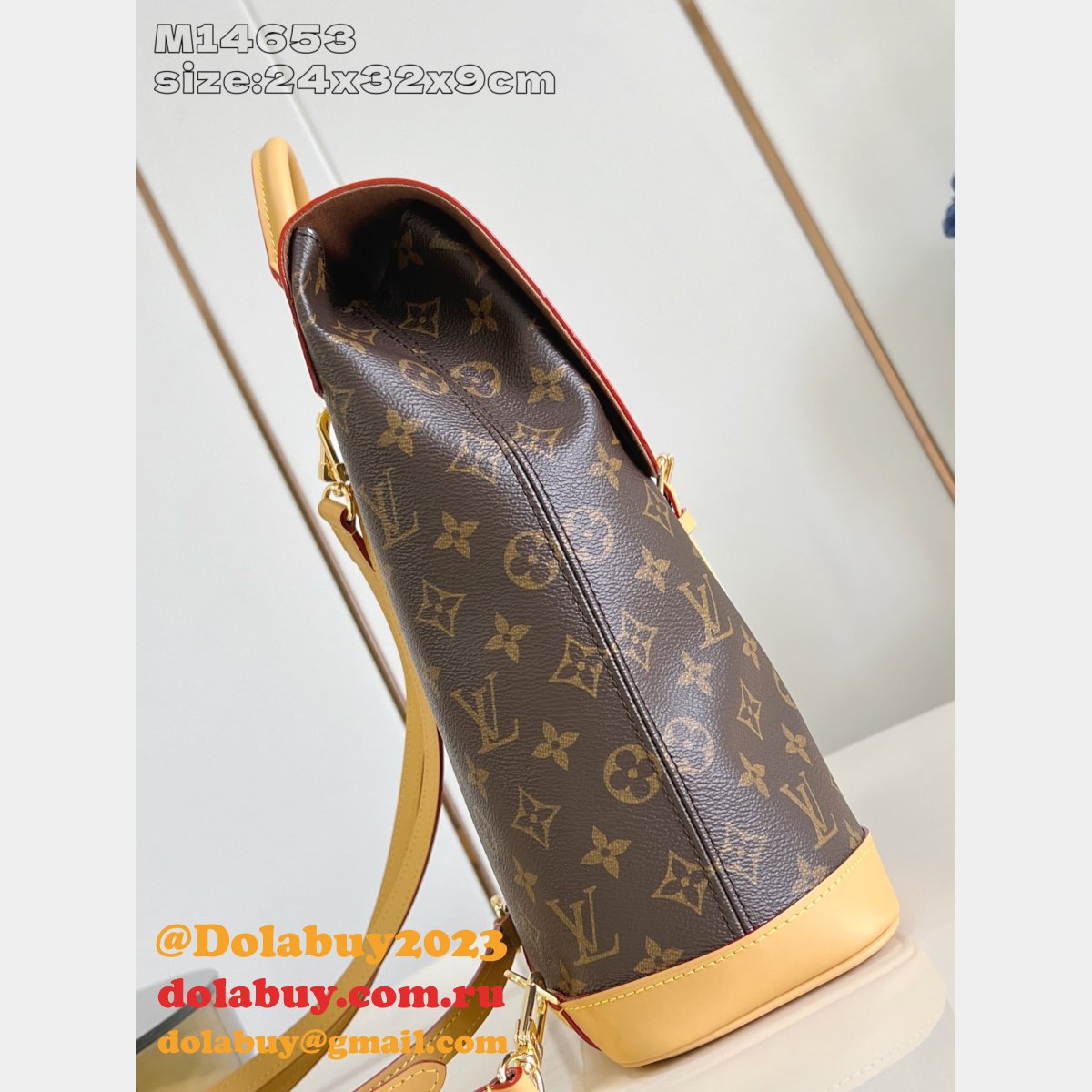 Louis Vuitton High Quality M14653 Backpack Bold Noir Bag