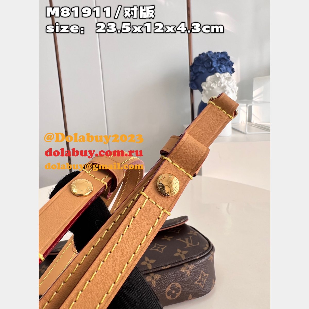 UK Louis Vuitton Wallet m81911 Chain Ivy Monogram Replica Bag