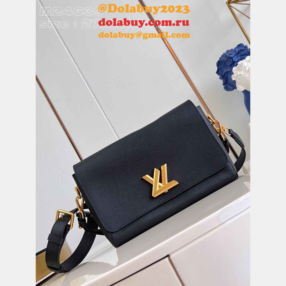 Top Wholesale Luxury Louis Vuitton Fake Soft Twist M24639 Bag