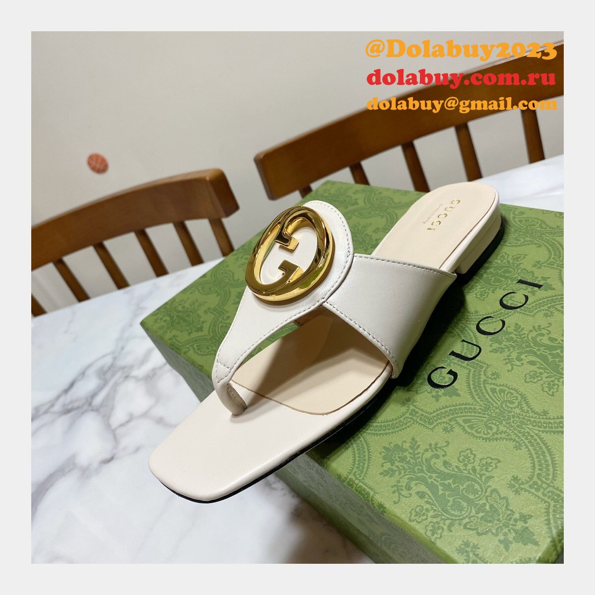 buy 1:1 mirror replica G*u*i blondie shoes online sale