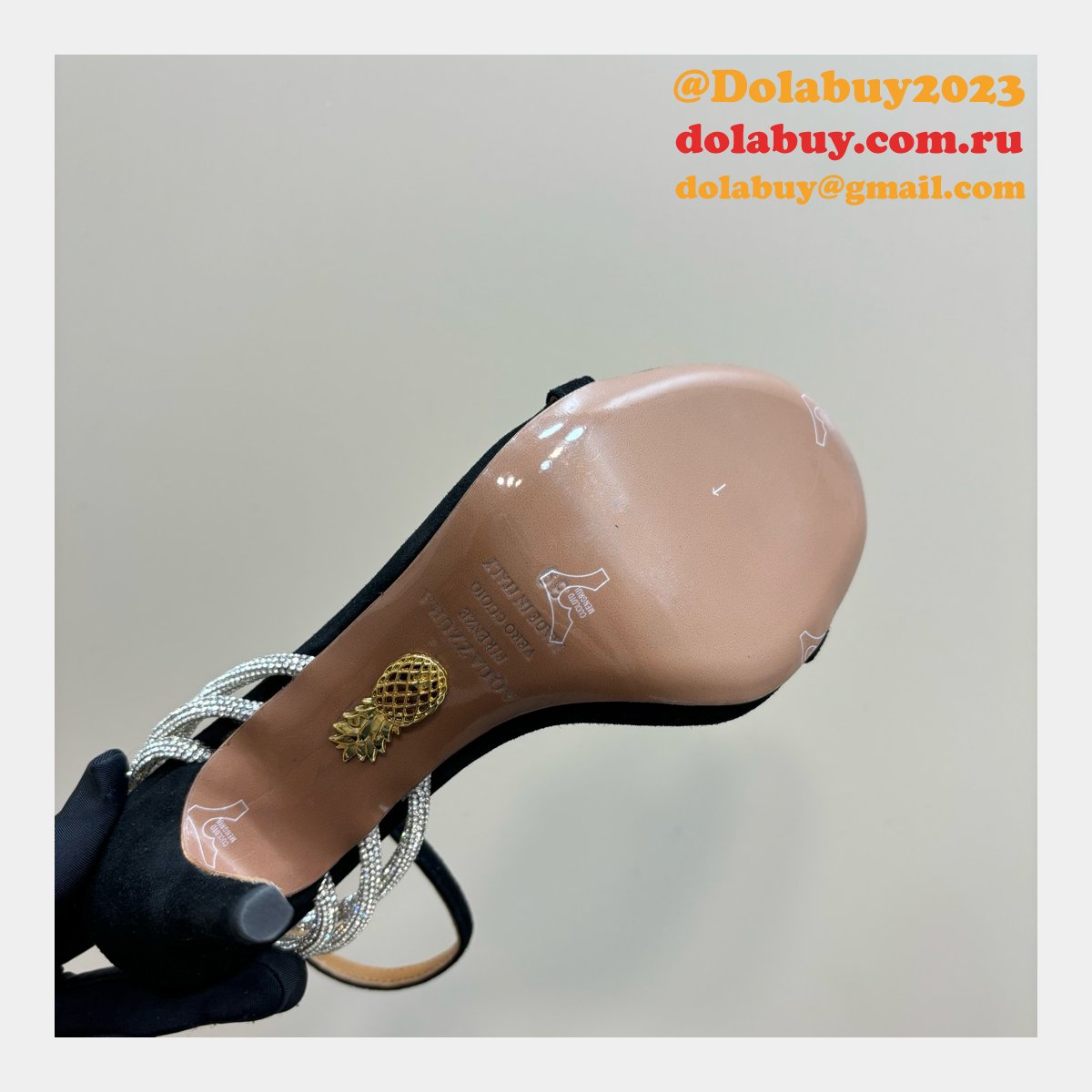 Top Quality AAA+ Aquazzura High-heeled Sandals 10CM