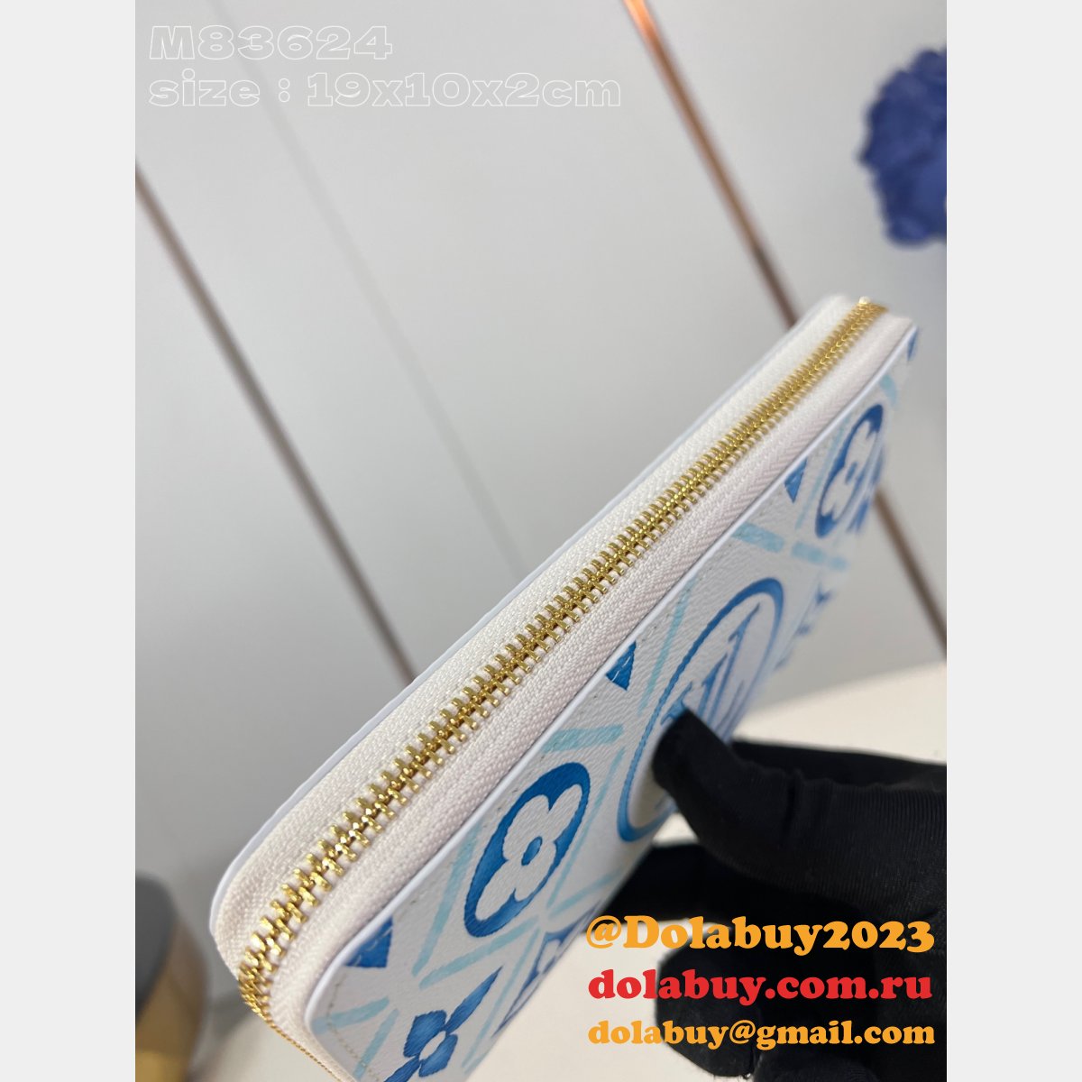 Designer Louis Vuitton Cheap Duplicate M83624/M11455 Zippy Wallet