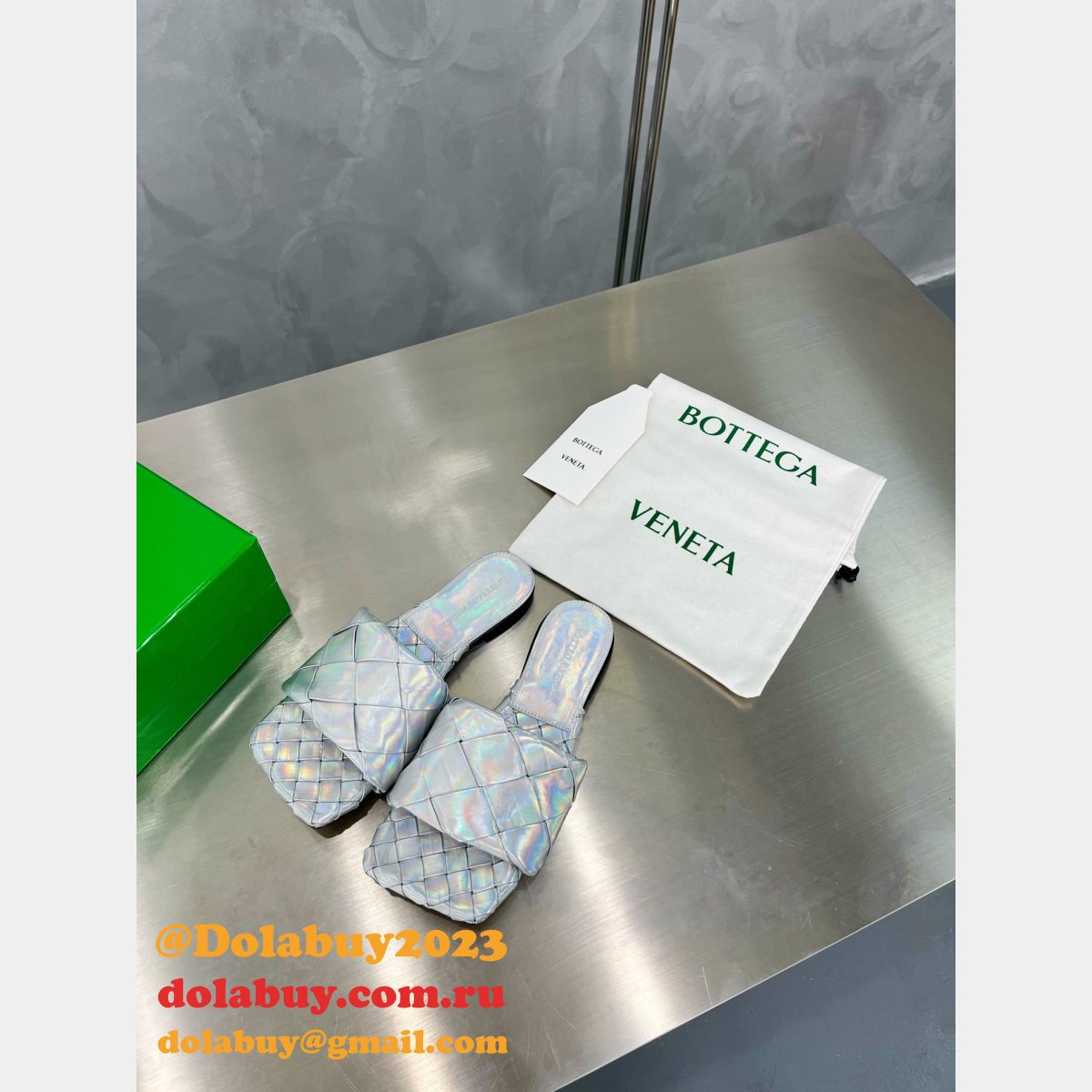 Wholesale Replica Bottega Veneta Flat Shoes Outlet For Sale China