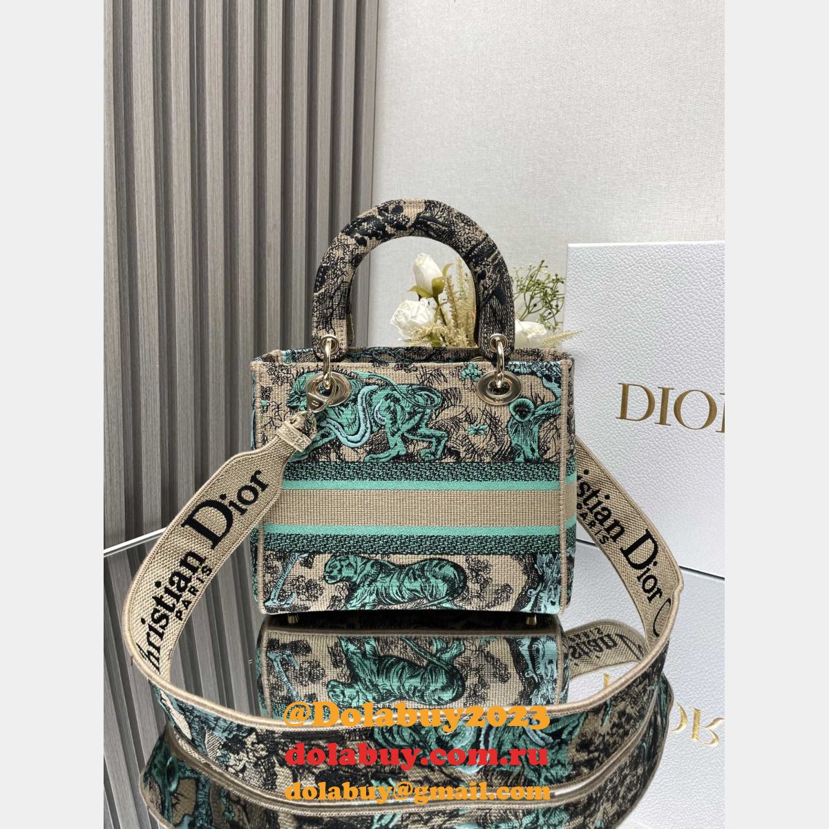 7 Star REPLICA LADY DIOR UK 24CM SHOULDER BAGS