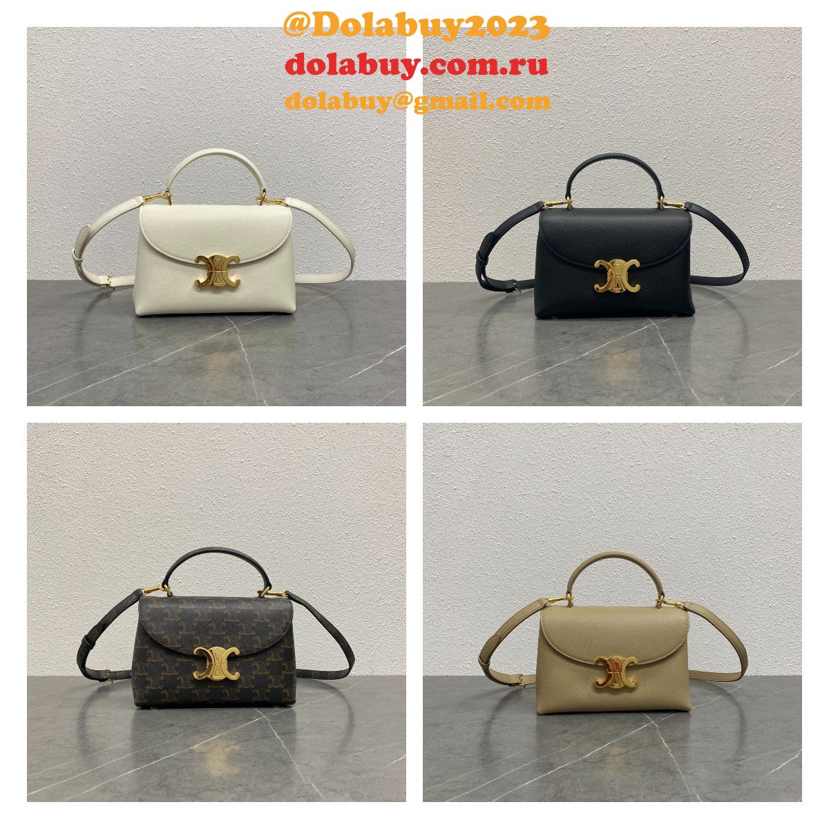 Luxury celine TRIOMPHE 20CM kelly BAG 118113