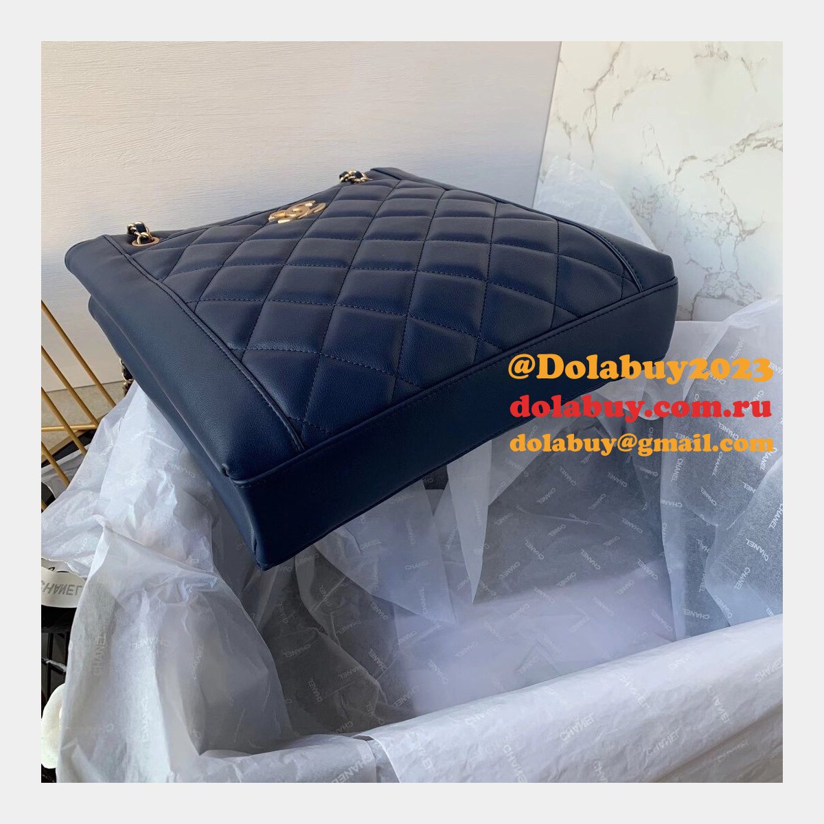 CC Replica High Quality Cruise 2021 Seasonal Blue Bag