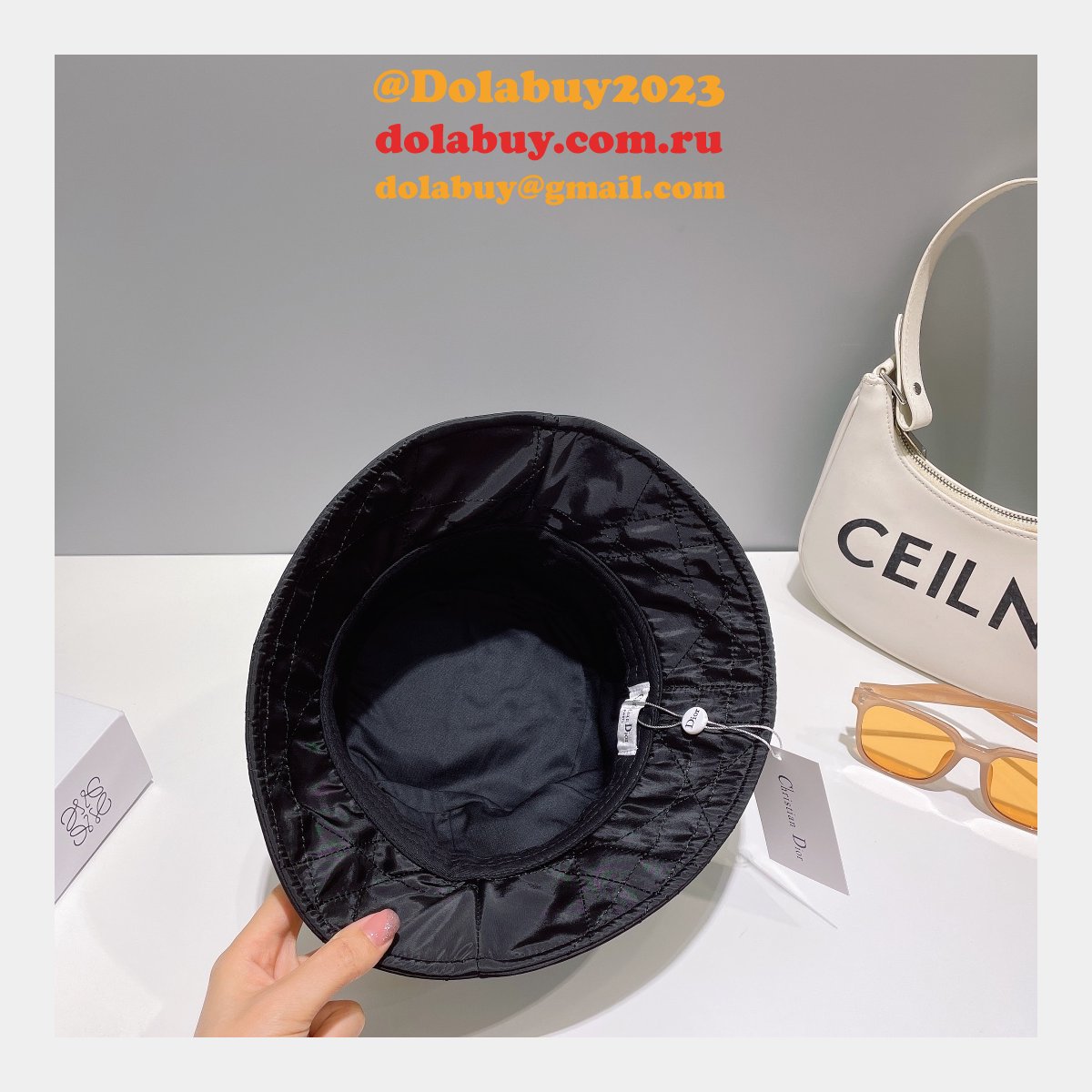 AAA+ Christian Dior Wild fisherman Temperament cap hat