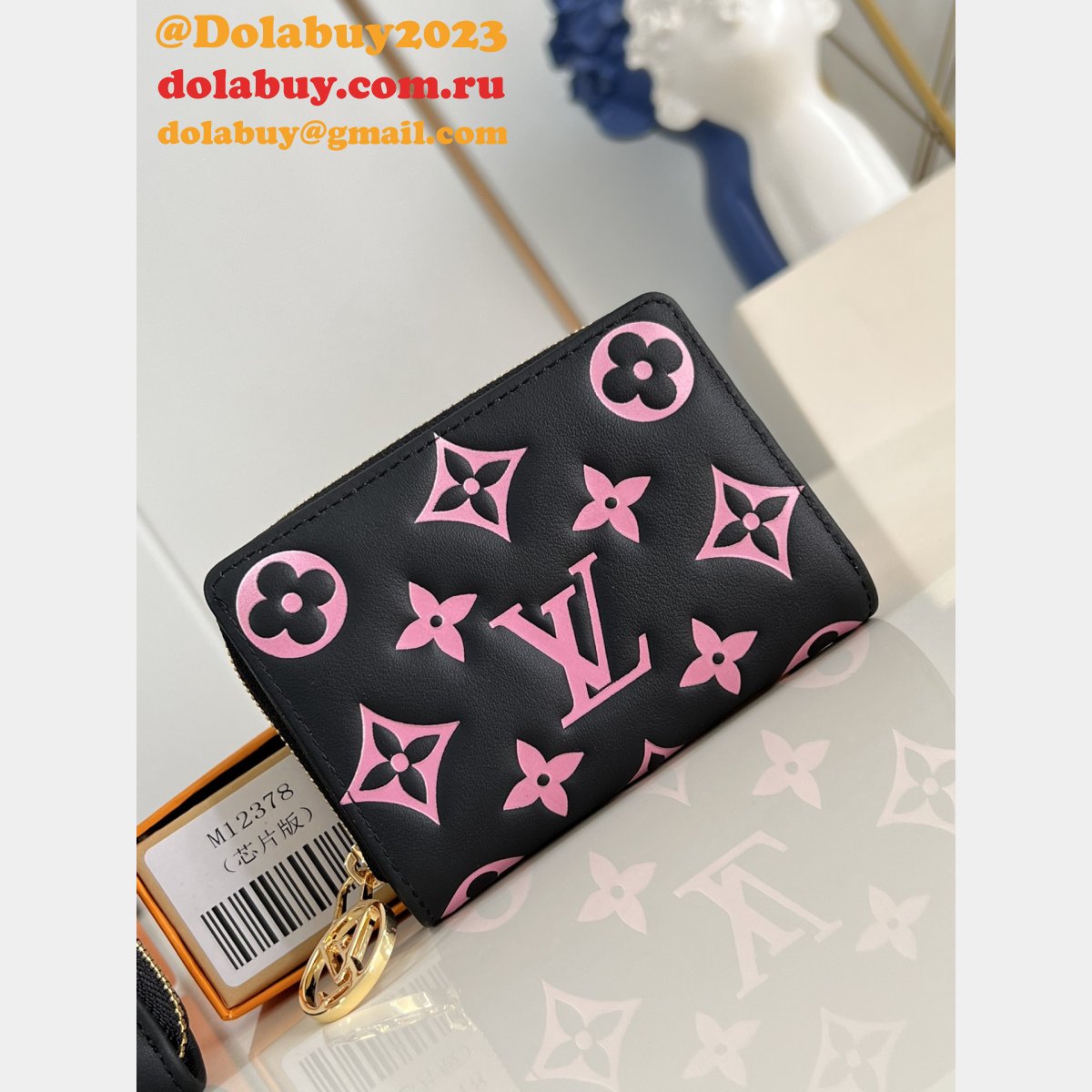 Louis Vuitton Zippy Wallet Cartera Lou M12378 & M12152 Bag