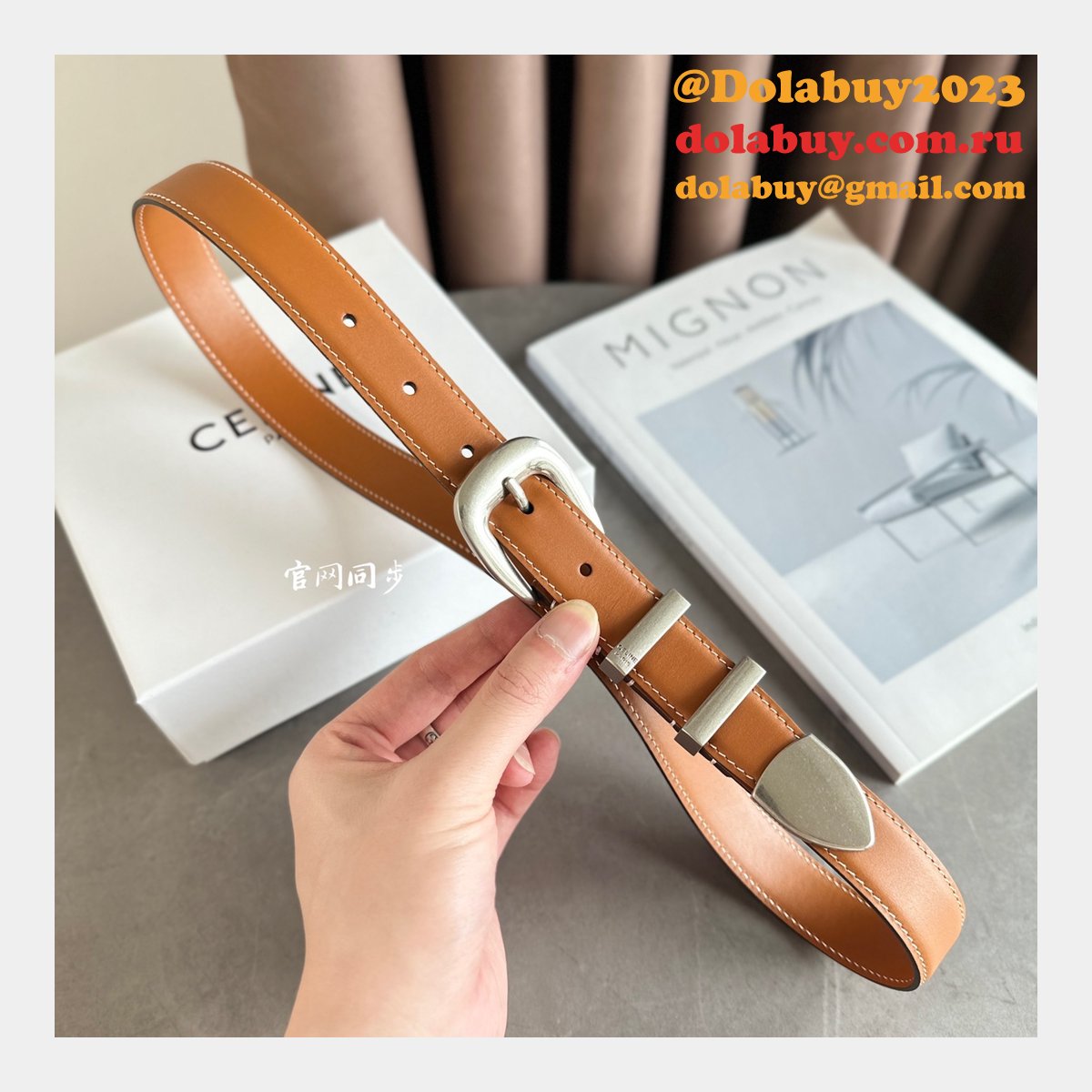Wholesale Perfect CELINE 25MM Best belt