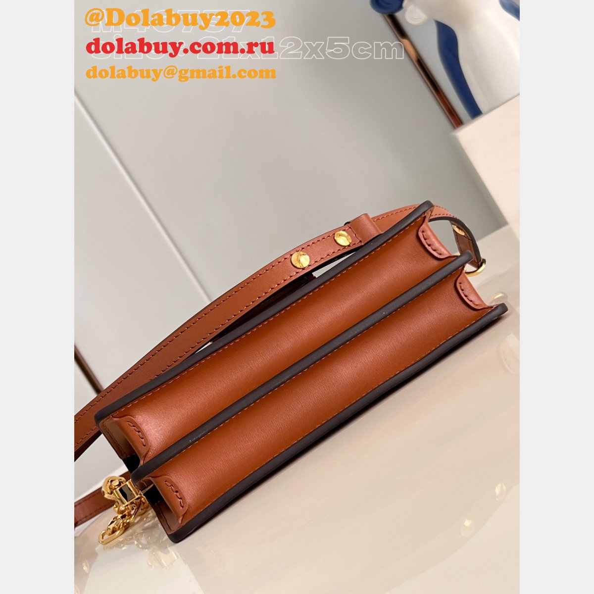 Best Replica LOUIS VUITTON M46757 DAUPHINE BAG East West