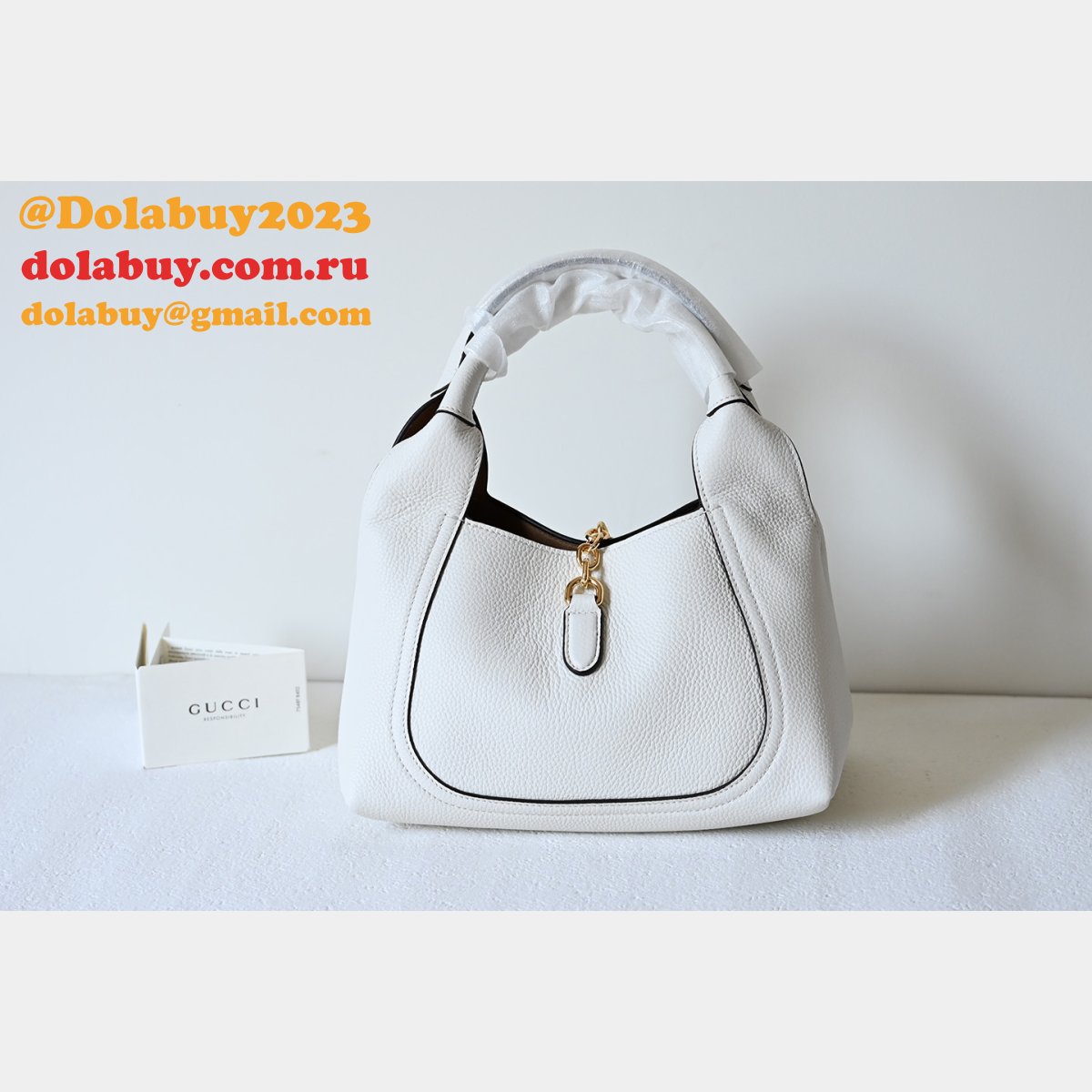 duplicate 837467 G*u*i softbit small shoulder aaa+ black bag