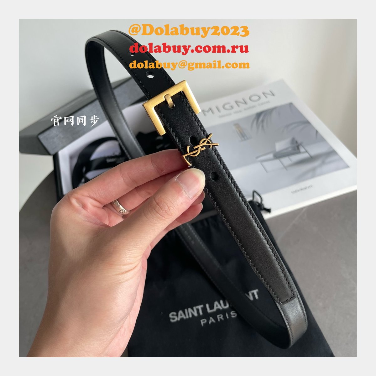 7 Star Best SAINT LAURENT REPLICAS BELT FOR SALE 20MM/30MM