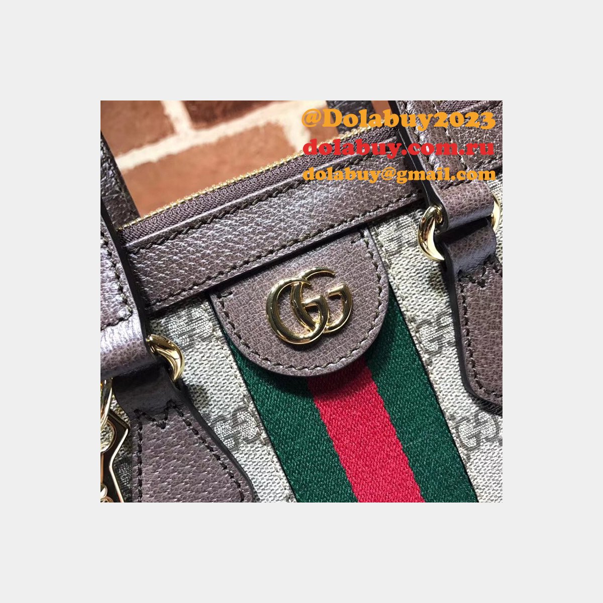 high quality G*u*i gg supreme ophidia medium tote 524537 bag