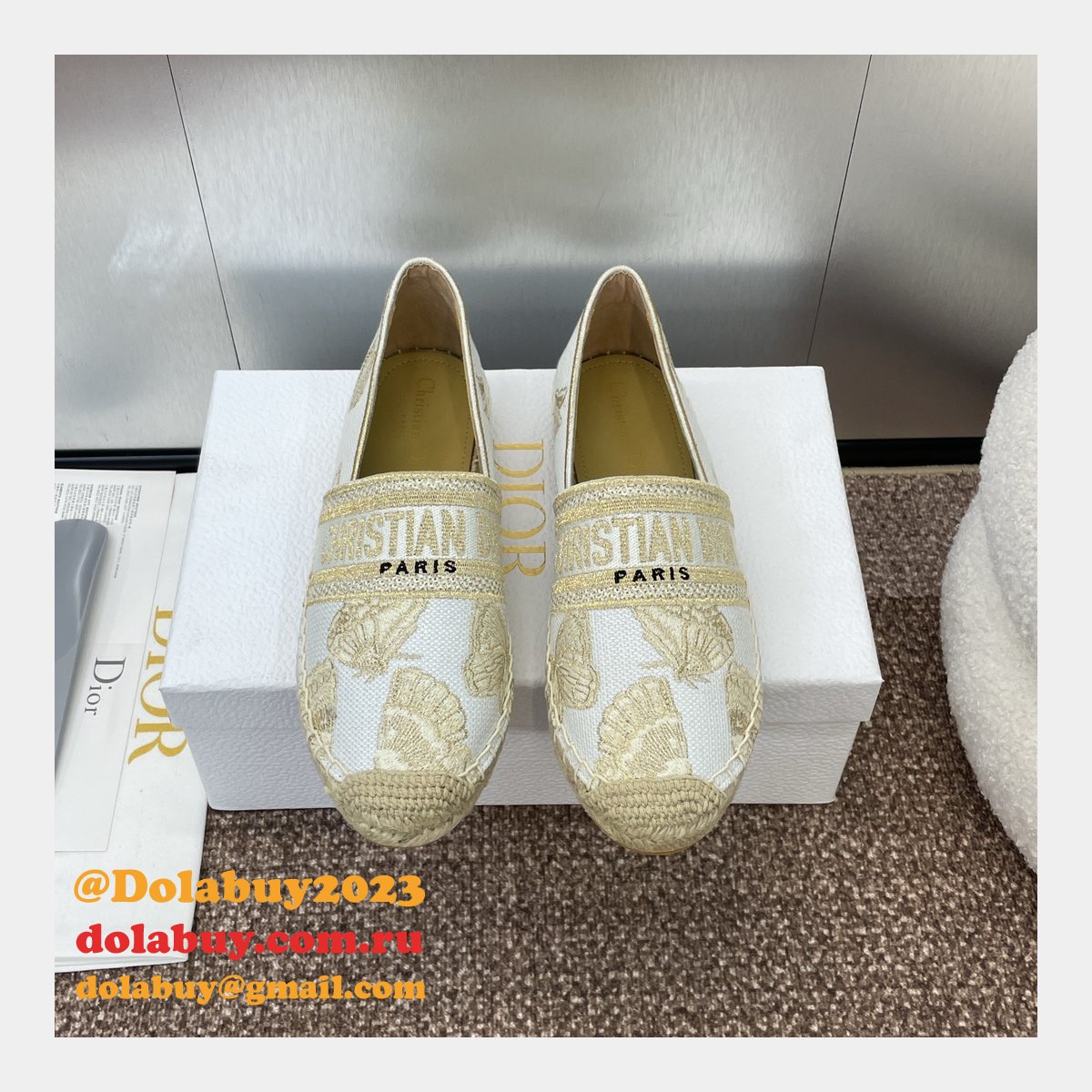 Wholesale Fashion Dior Granville Espadrille