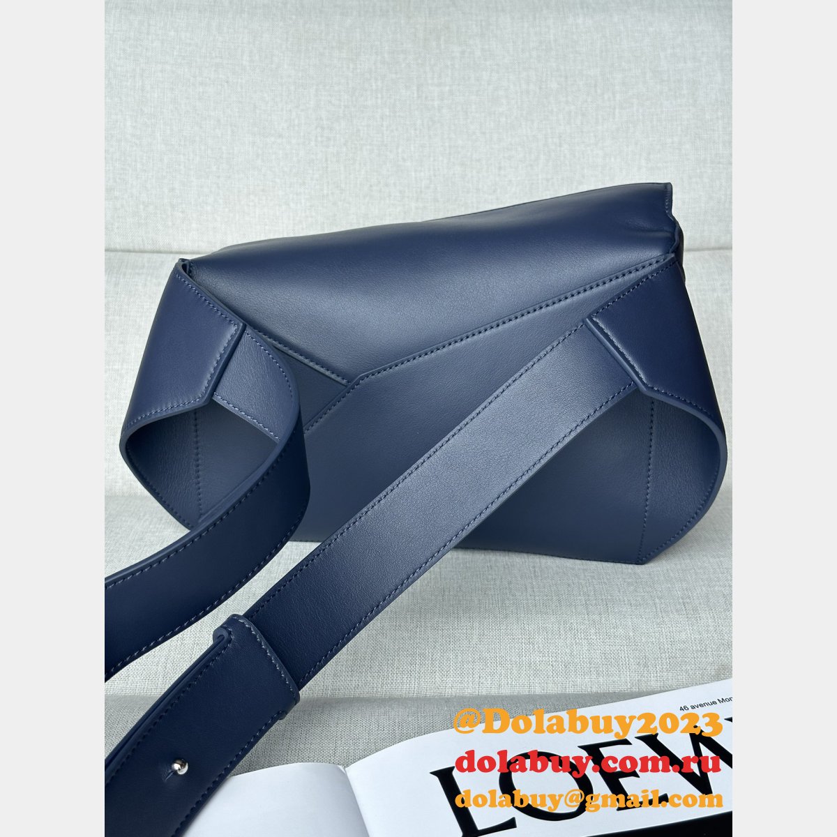 Top Quality Loewe Small Classic Calfskin Puzzle Belt Bag