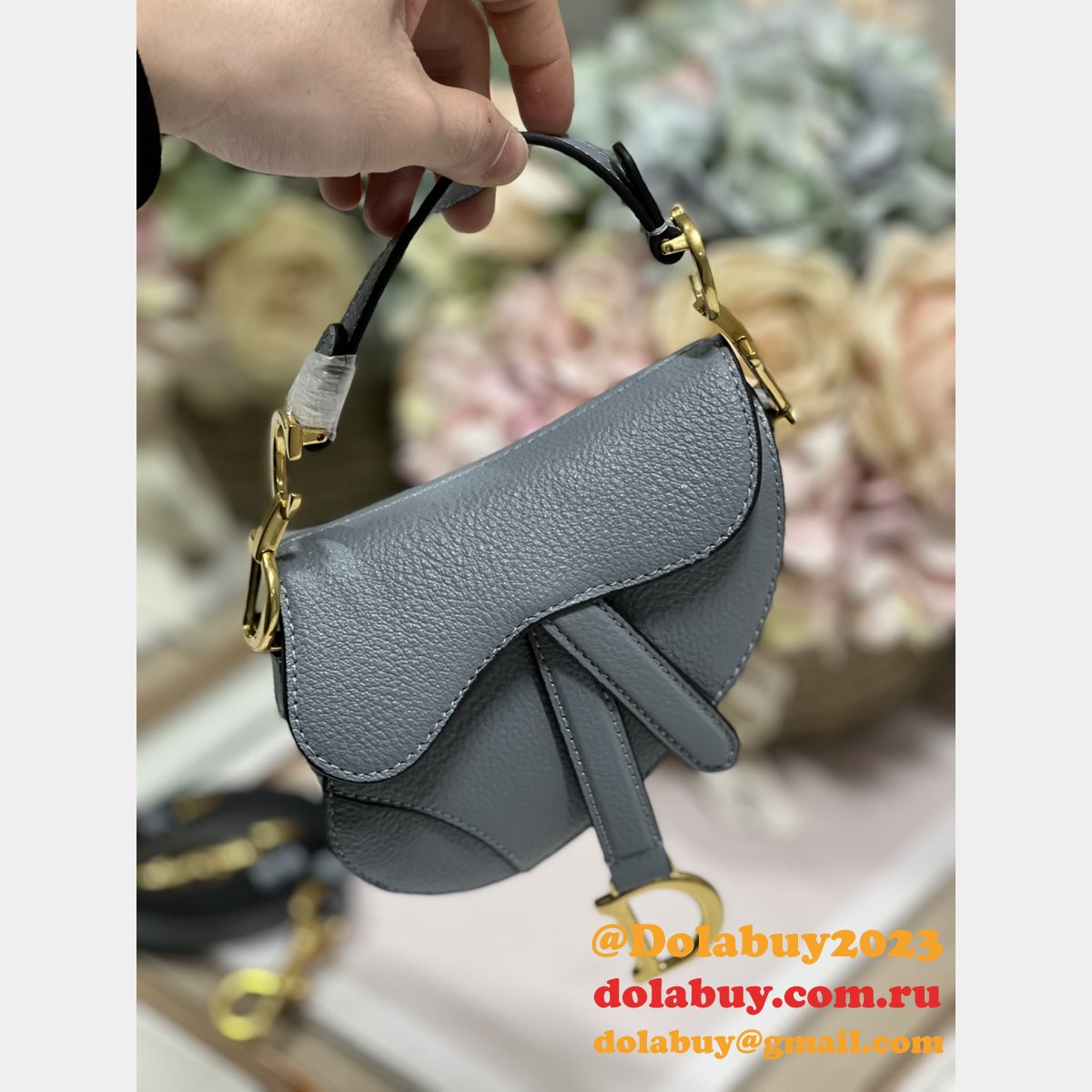 Where to Buy Dior 3067 Maria Grazia Chiuri Saddle Fake Bag Online mini