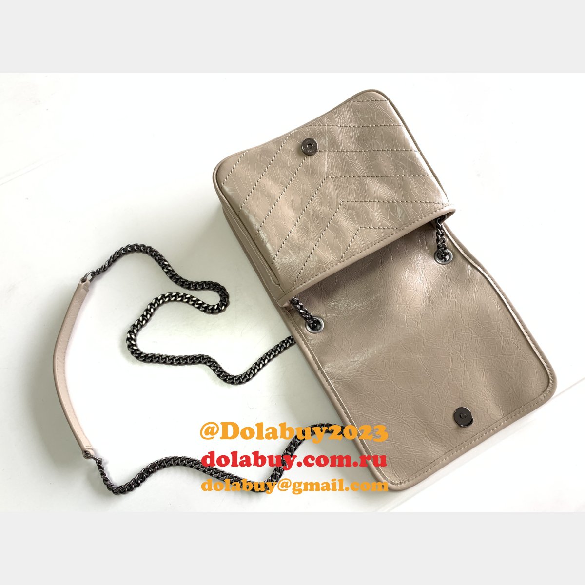 Fashion SAINT LAURENT niki chain wallet mini bag 583103