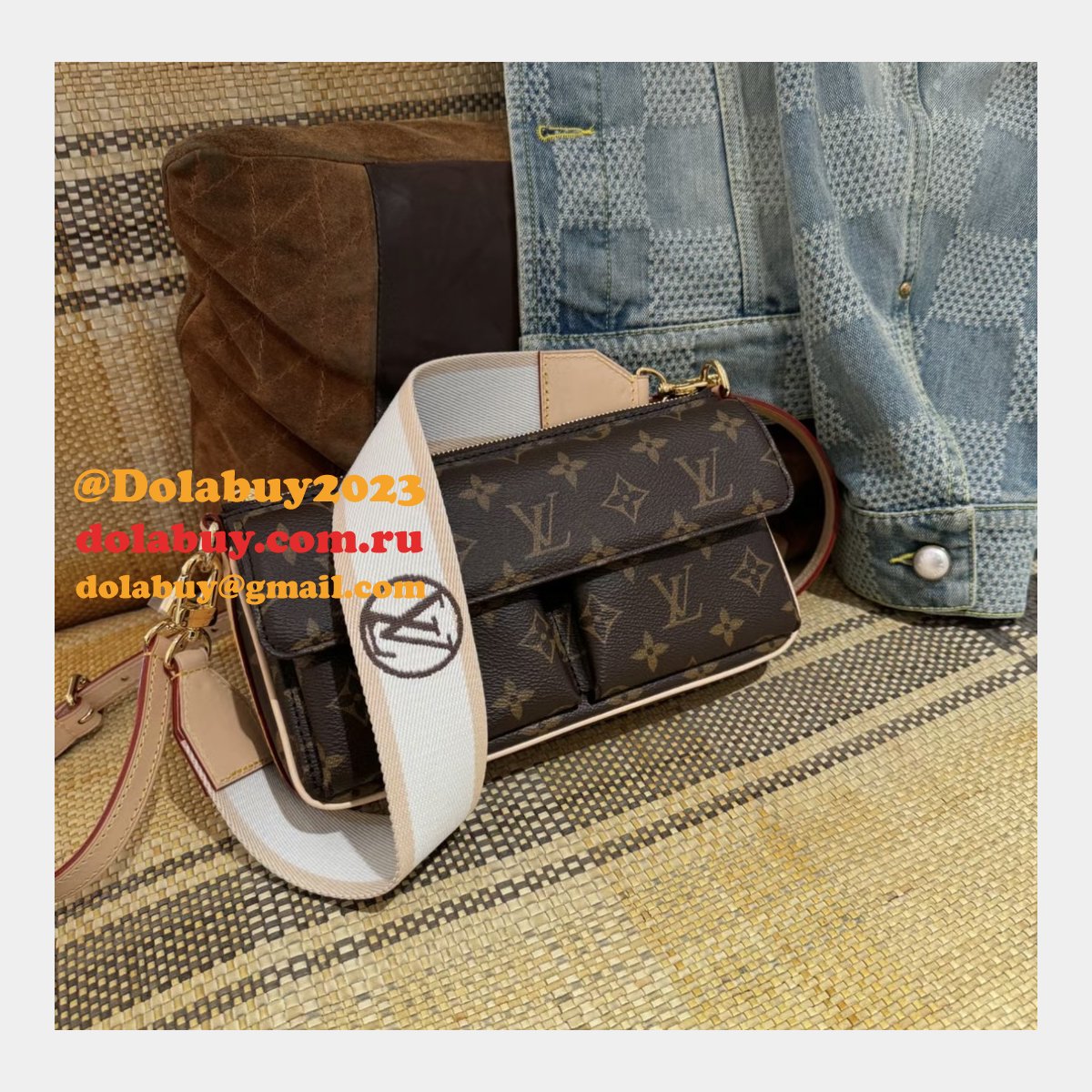 Vibes Monogram M46999 Louis Vuitton Replicas Shoulder Bags