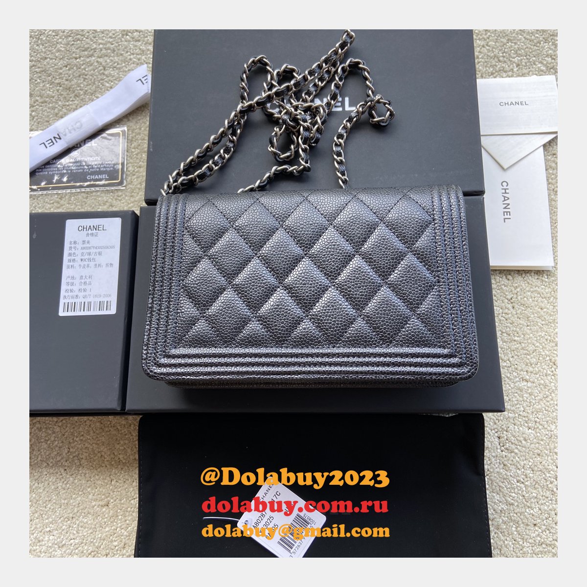 Designer CC WOC High Quality HANDBAG A80287