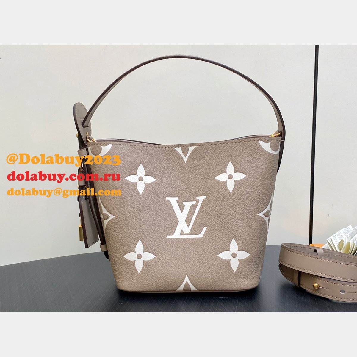 UK Louis Vuitton M14356/M13045 All In BB Quality Bicolor Replica Bag