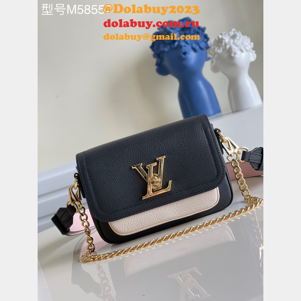Best Louis Vuitton Replica M58557/M58555/M58554 Lockme Tender Lockme Leather