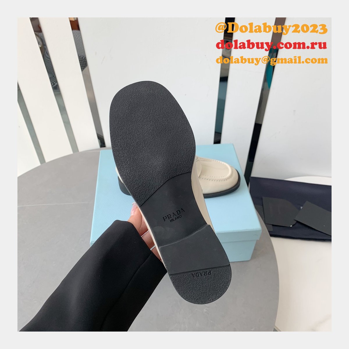 Best Designer Cheap Replica Prada Loafers Shoes