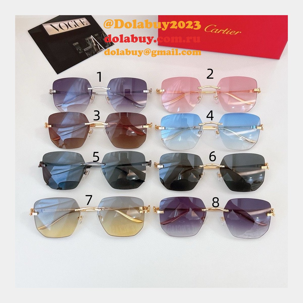 2025 Hot Selling Cartier Sunglasses CT0549S