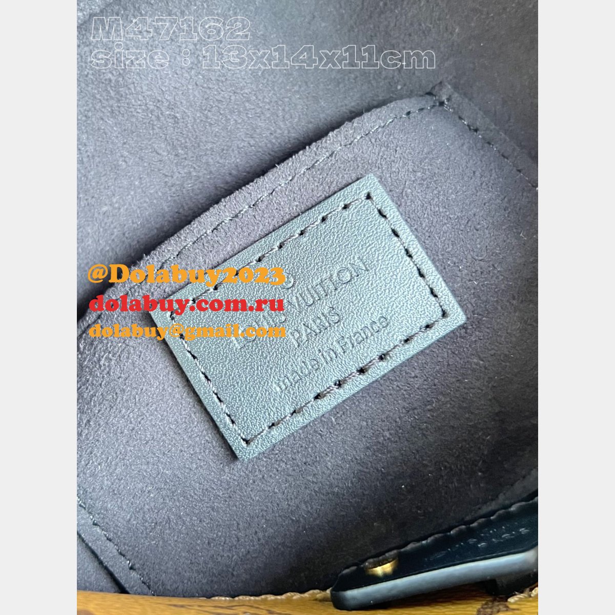 UK Louis Vuitton Copy M47162 Just In Case Monogram Reverse Canvas