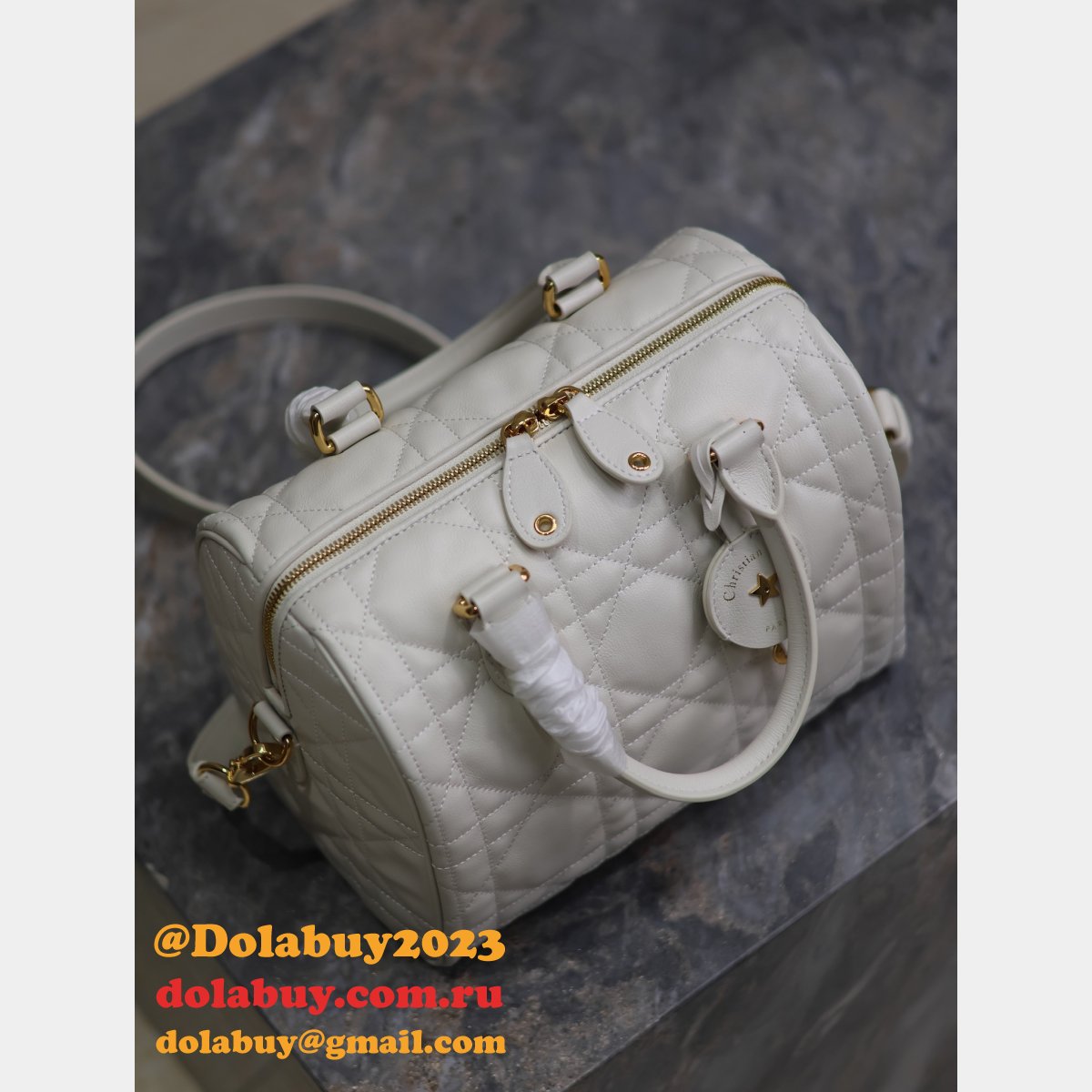 Fashion 7 Star Dior Groove women leather bag