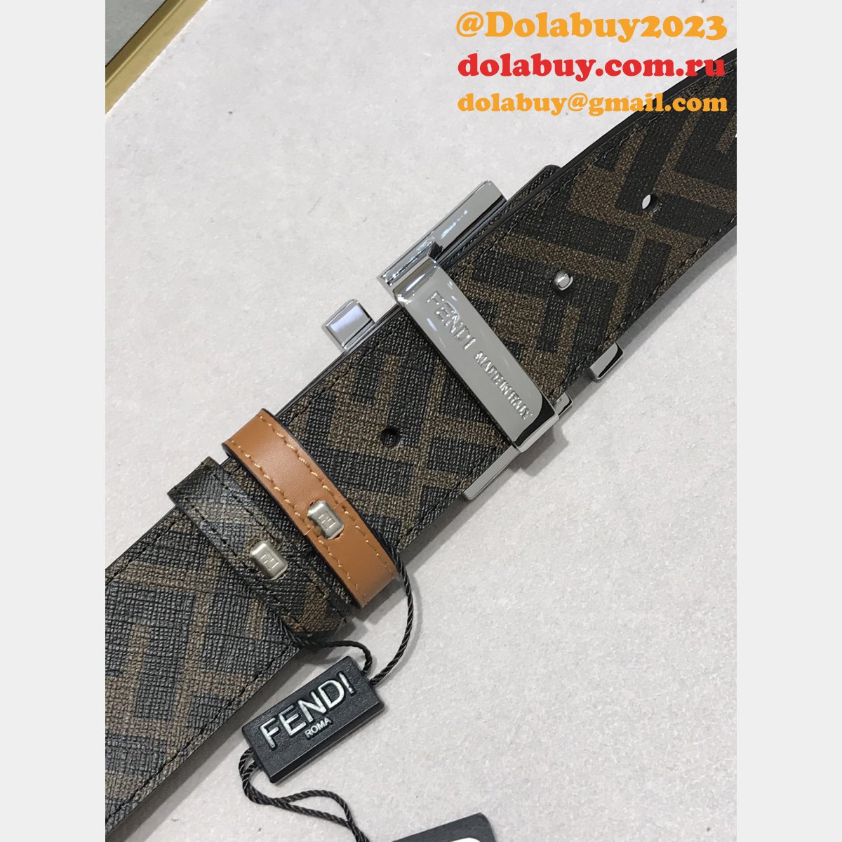 best designer F**di belt 35mm top quality
