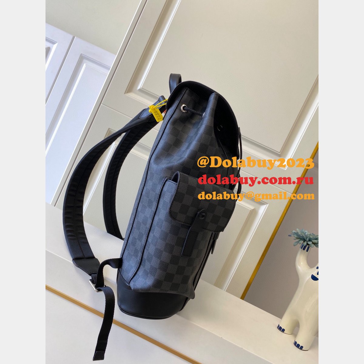 Louis Vuitton N41379 Christopher PM Daminer Graphite Canvas