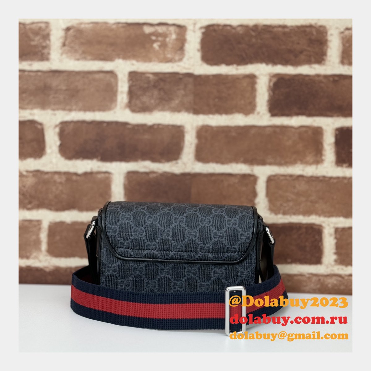 High Quality Replicas GG Super Gucci 791741 Perfect Men Bag