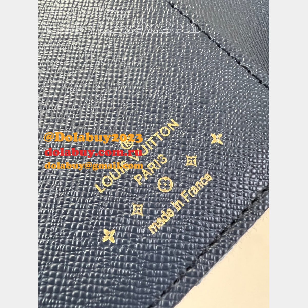 Victorine Wallet Monogram Denim M82959 Replica Louis Vuitton Bag