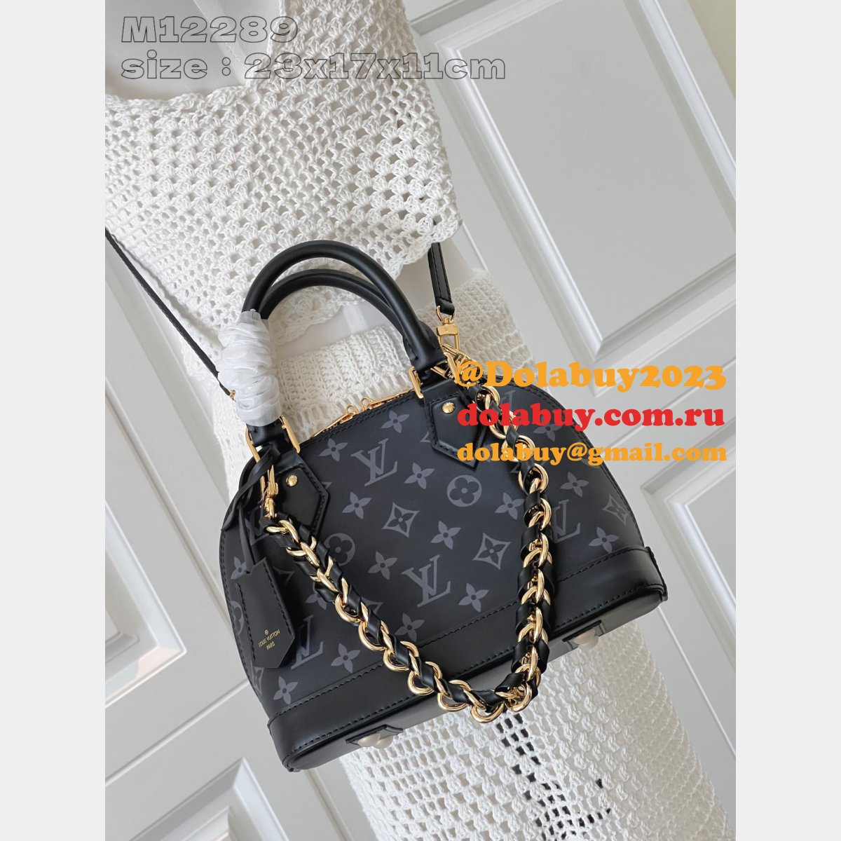 Louis Vuitton 7 Star Copy Fashion Alma BB Women M12289/M12561 Handbag