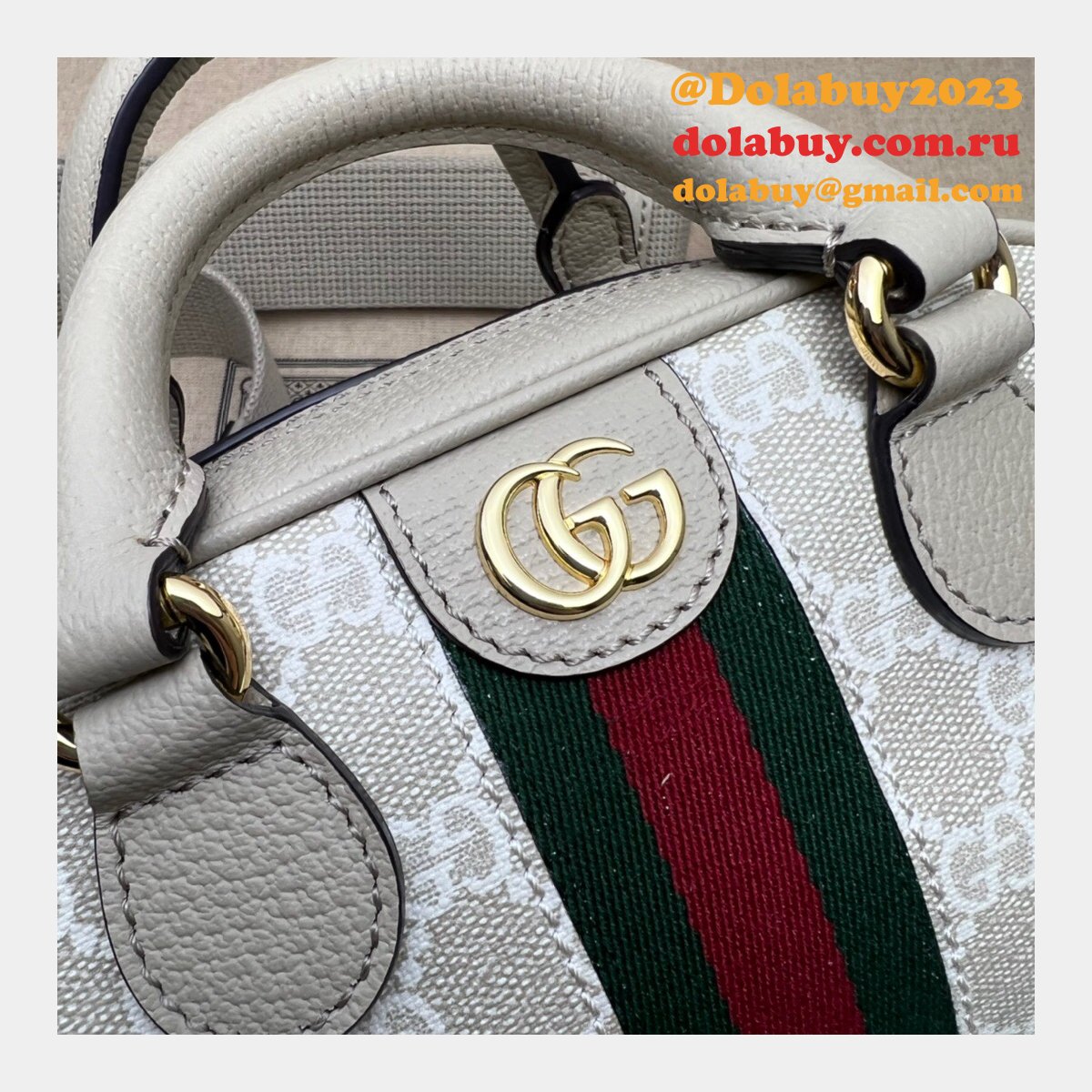 G*u*i designer ophidia 724606 gg top handle replica bag