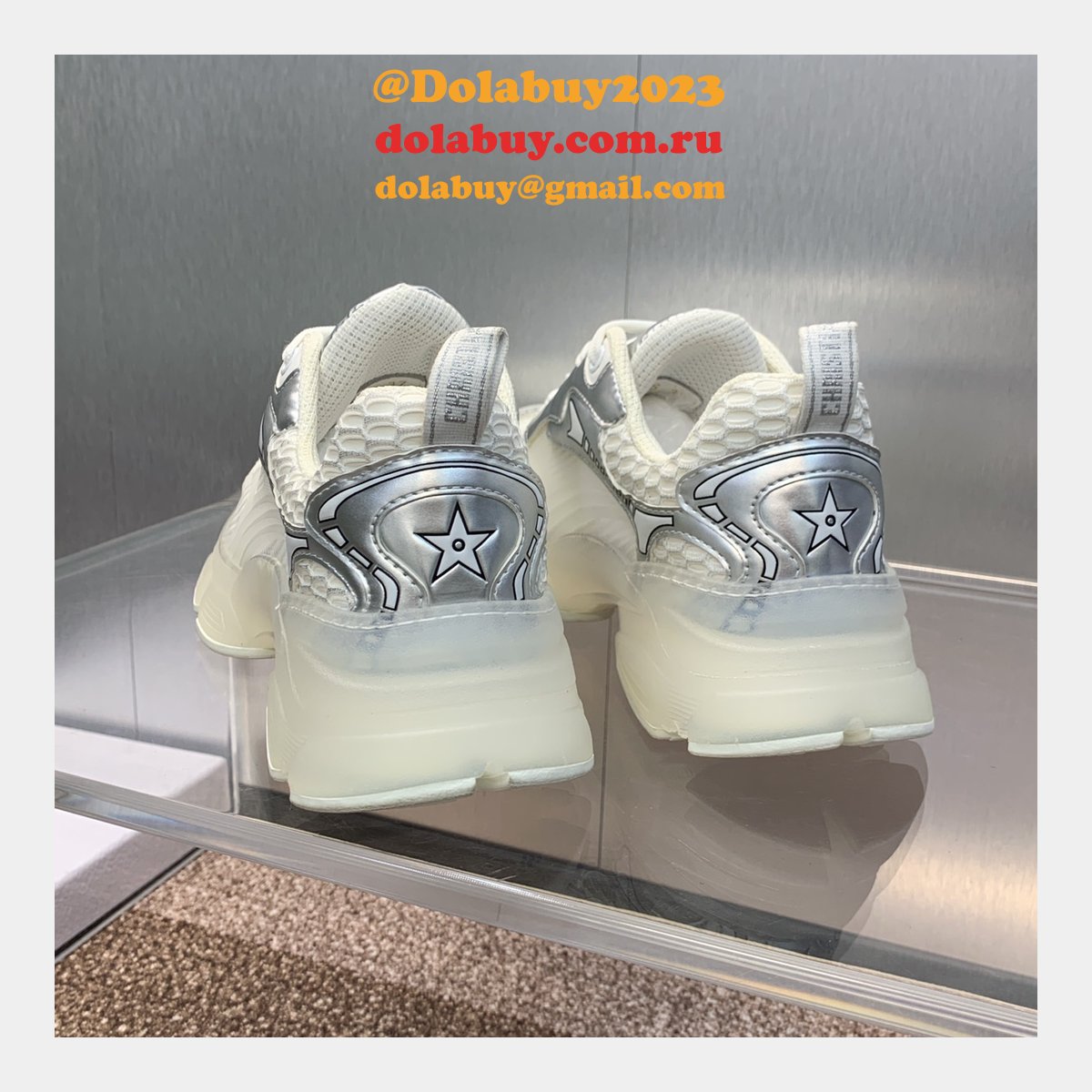 The Best Replicas Dior Vibe Sneakers AAA+ Quality Shoes