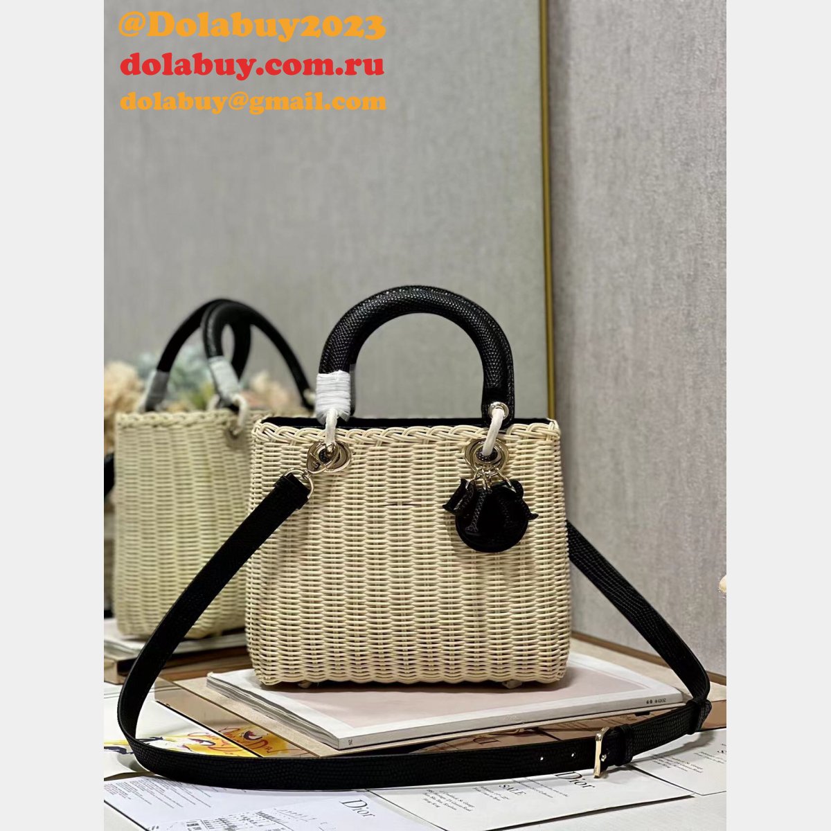 What The Best Lady Book Tote Replica Christian Dior 9989 Bags