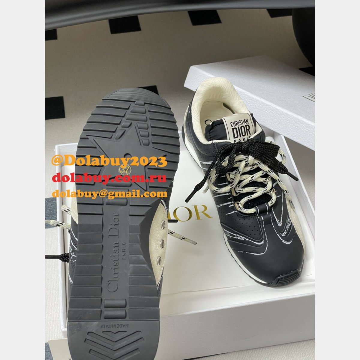 Top Quality Dior D-Sketch Sneaker